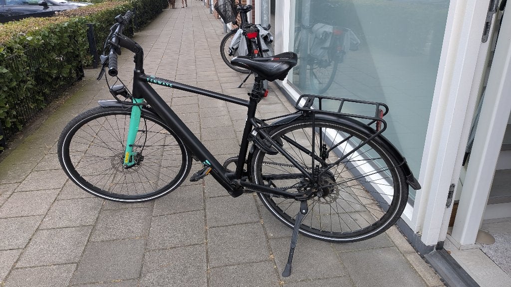 Stoere E-Bike heren 2 jaar oud, Zo goed als nieuw, 50 km per accu of meer, 55 tot 59 cm, Ophalen