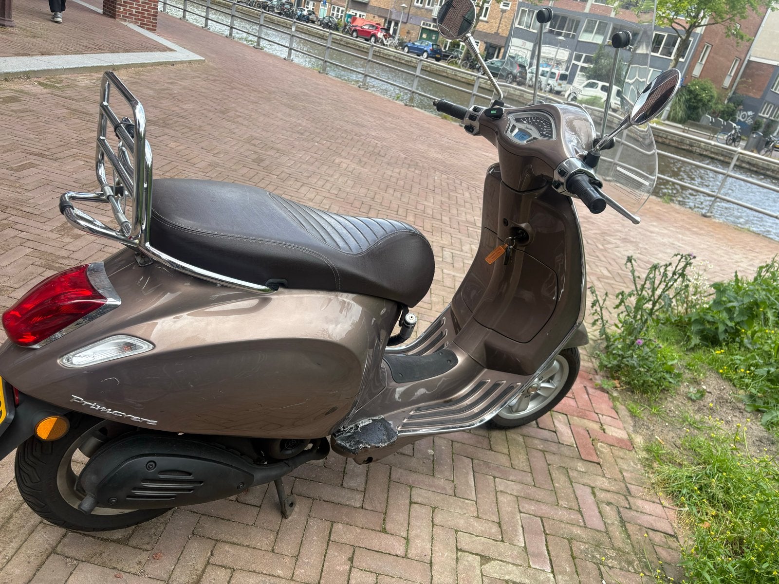 Mooie Vespa Primavera 2015 2t 70cc - Ideaal voor de stad, Ophalen, Tweetakt, Gebruikt, Overige modellen