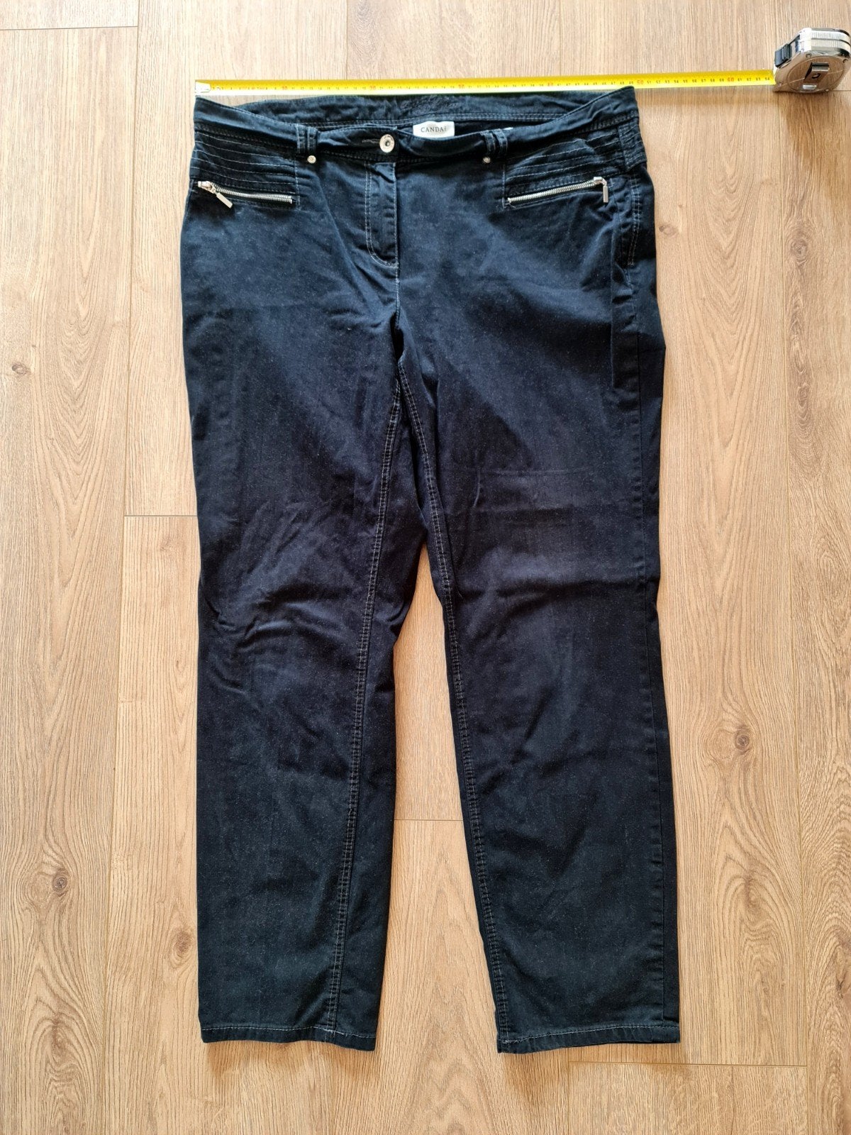 Zwarte Canda jeans maat 44, Zwart, Ophalen of Verzenden, Zo goed als nieuw, W33 - W36 (confectie 42/44)