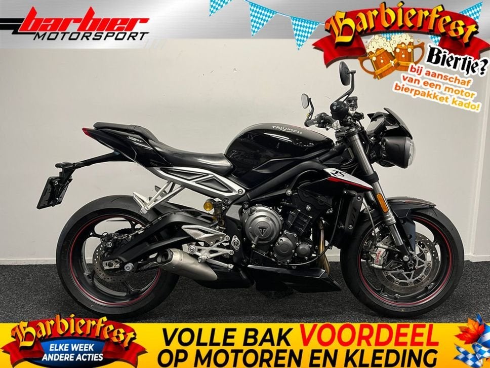 ️️Triumph STREET TRIPLE RS (bj 2017)️️, Motoren, Motorrijbewijs A, Bedrijf, 765 cc, Meer dan 35 kW