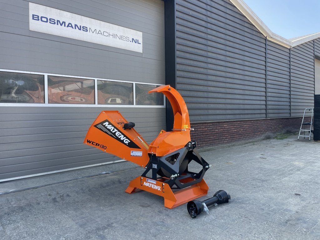 Mateng WCP 130 houthakselaar / versnipperaar NIEUW voor mini, Zakelijke goederen, Machines en Bouw | Tuin, Park en Bosbouw, Hakselaar