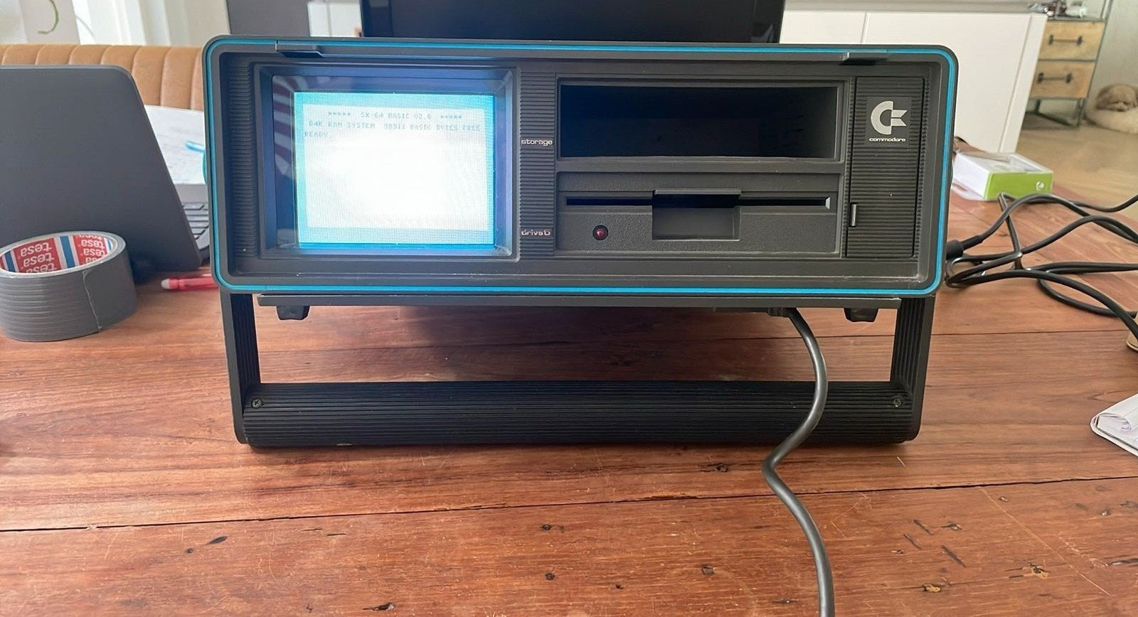 commodore sx64, Ophalen