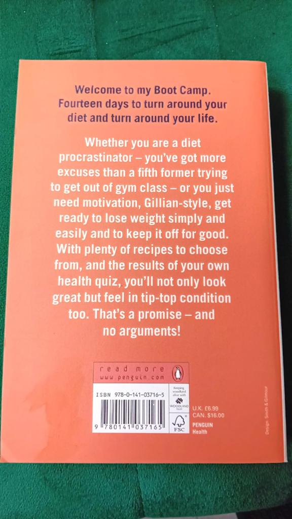 Bootcamp diet, fourteen days to a new you, Boeken, Ophalen