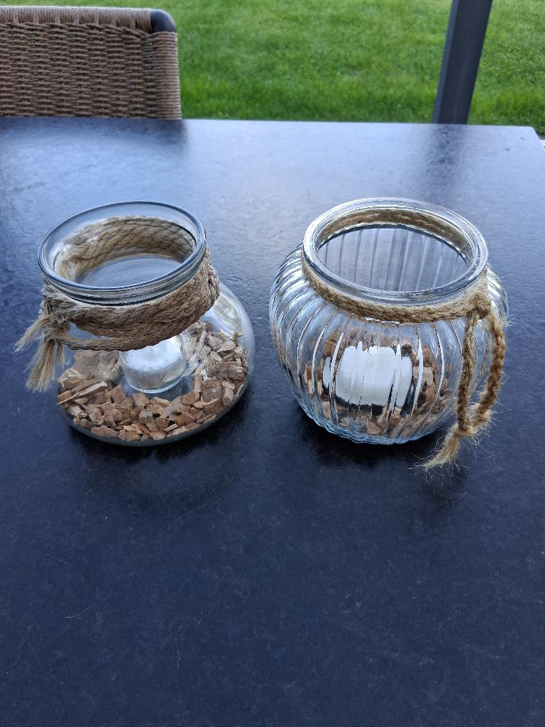 kaarsenhouder, Ophalen of Verzenden, Zo goed als nieuw, Metaal, Minder dan 25 cm