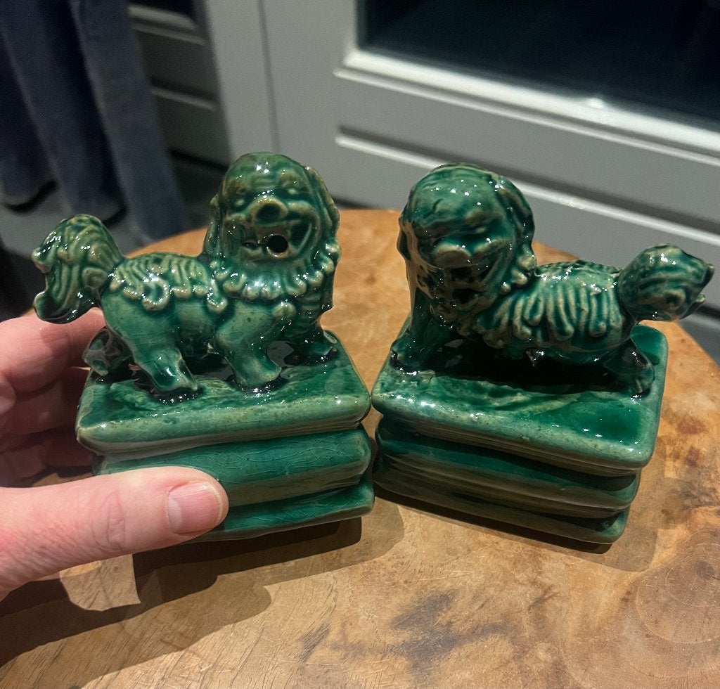 Chinese tempelleeuw foo dog fu dogs guardian tempelwachter, Ophalen of Verzenden, Nieuw, Religie