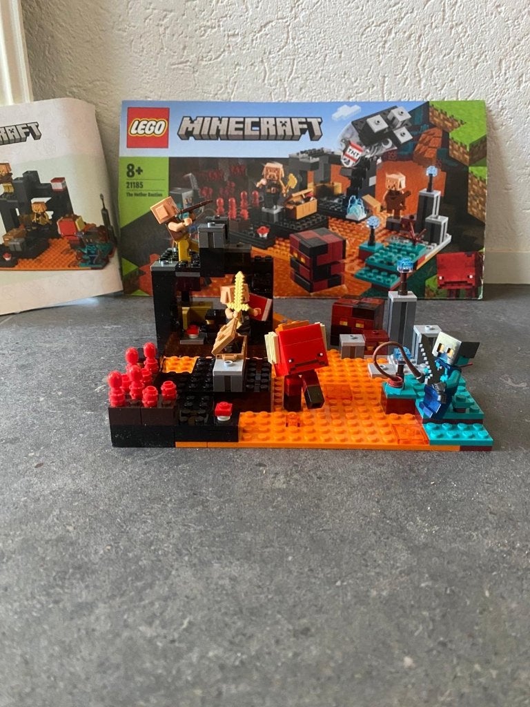 Lego Minecraft The Nether Bastion, Ophalen, Gebruikt, Minecraft, Lego