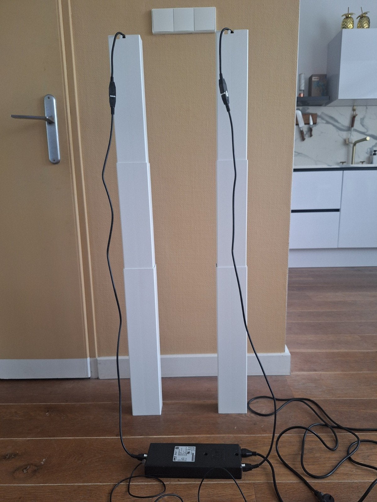 Linak DL12 Hefkolommen Set met Handbediening, Ophalen of Verzenden, Nieuw