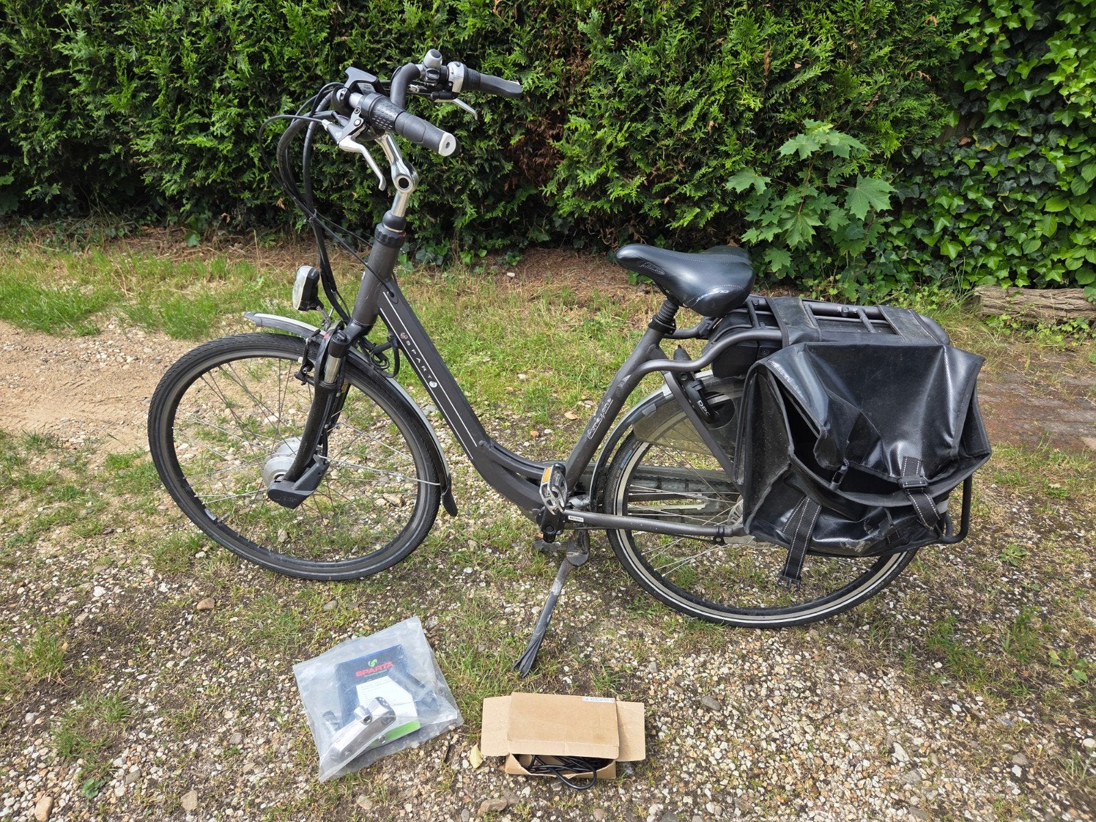 Sparta elektrische (mama) fiets 53 inch, Ophalen, Minder dan 30 km per accu, Gebruikt, 51 tot 55 cm