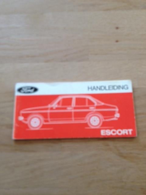 Handleiding/Instructieboekje    Ford   Escort   01-1976   NL, Verzenden