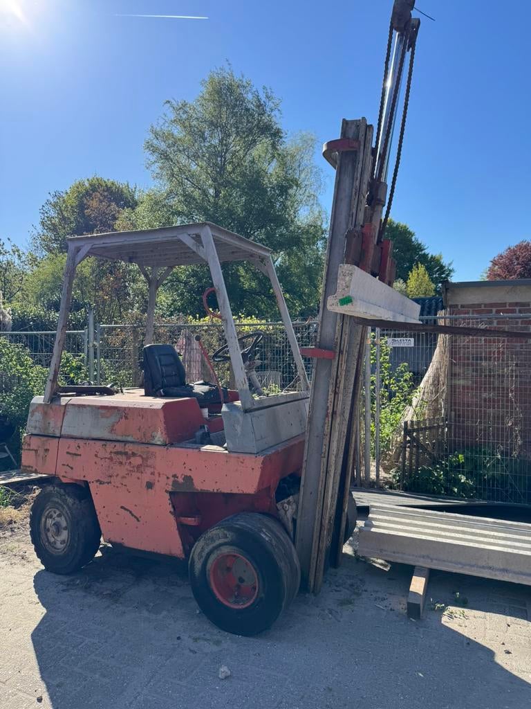 Heftruck, Zakelijke goederen, Ophalen