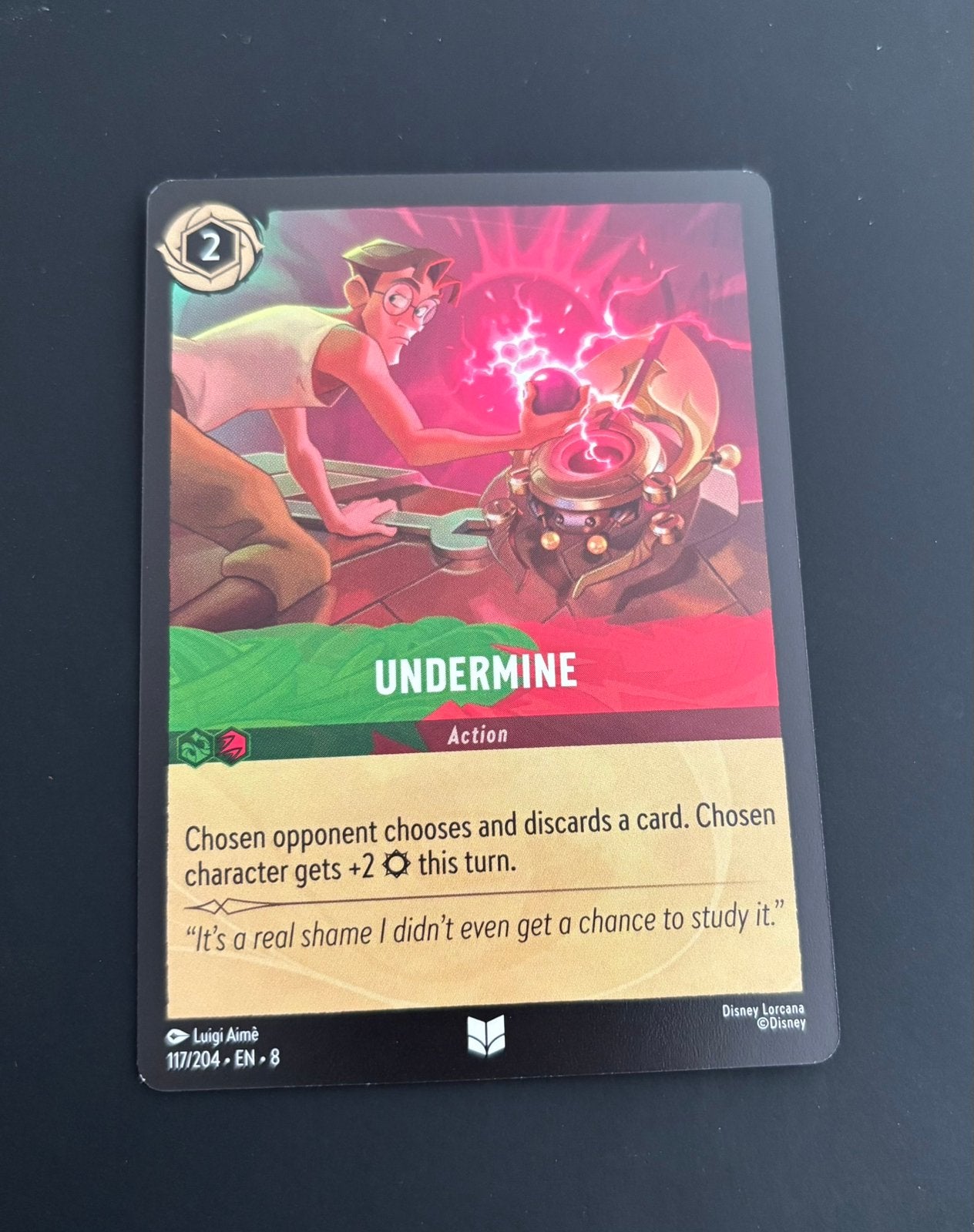 Reign of Jafar - Undermine - 117/204 EN-8, Ophalen of Verzenden, Nieuw, Losse kaart