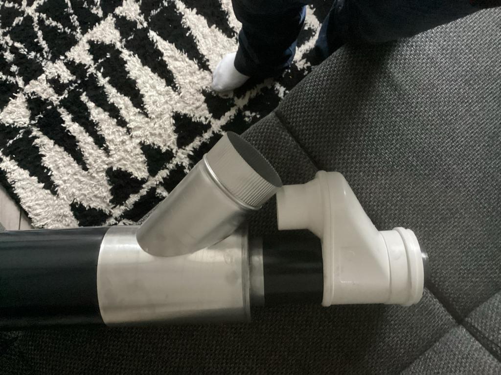 Dakdoorvoer Ventilatie/Afzuiging, Doe-het-zelf en Verbouw, Ventilatie en Afzuiging, Gebruikt, Ventilator en Afzuiger, Ophalen