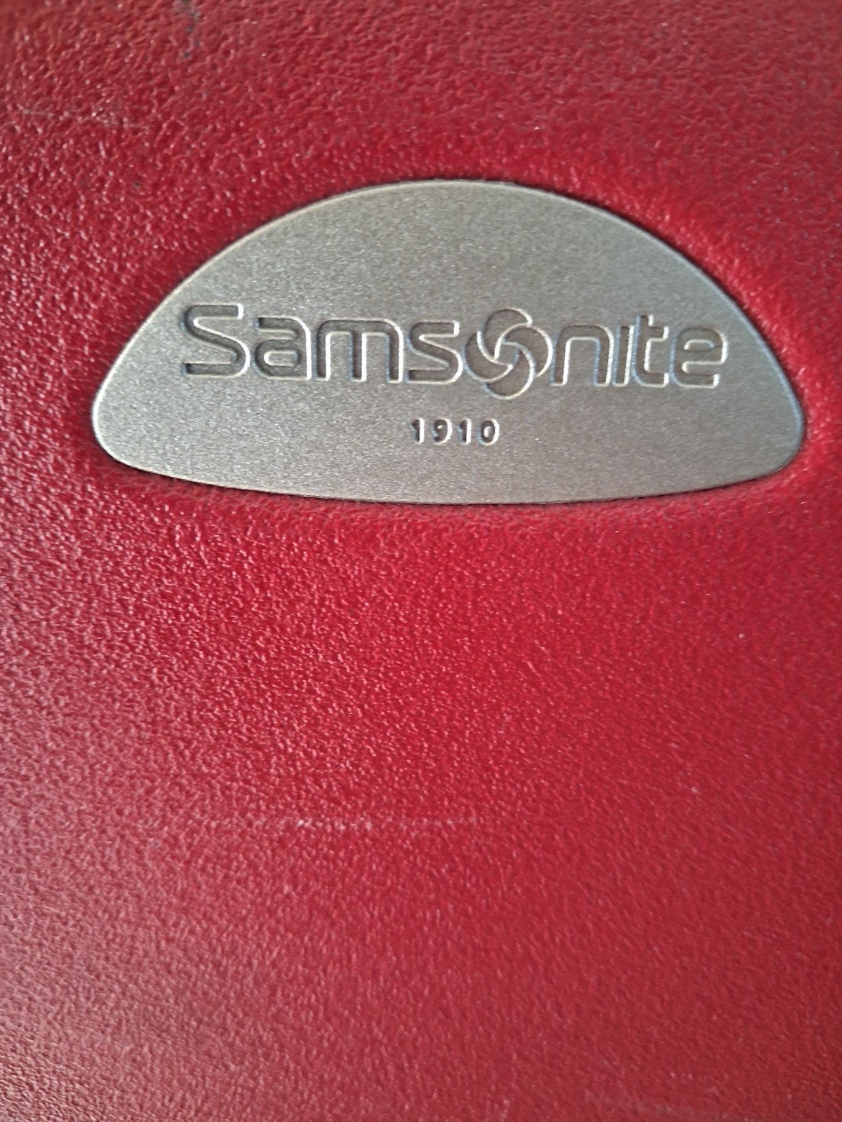Samsonite 1910 Rode Koffer - 83x55x28 cm, Ophalen, Gebruikt, Hard kunststof, Wieltjes