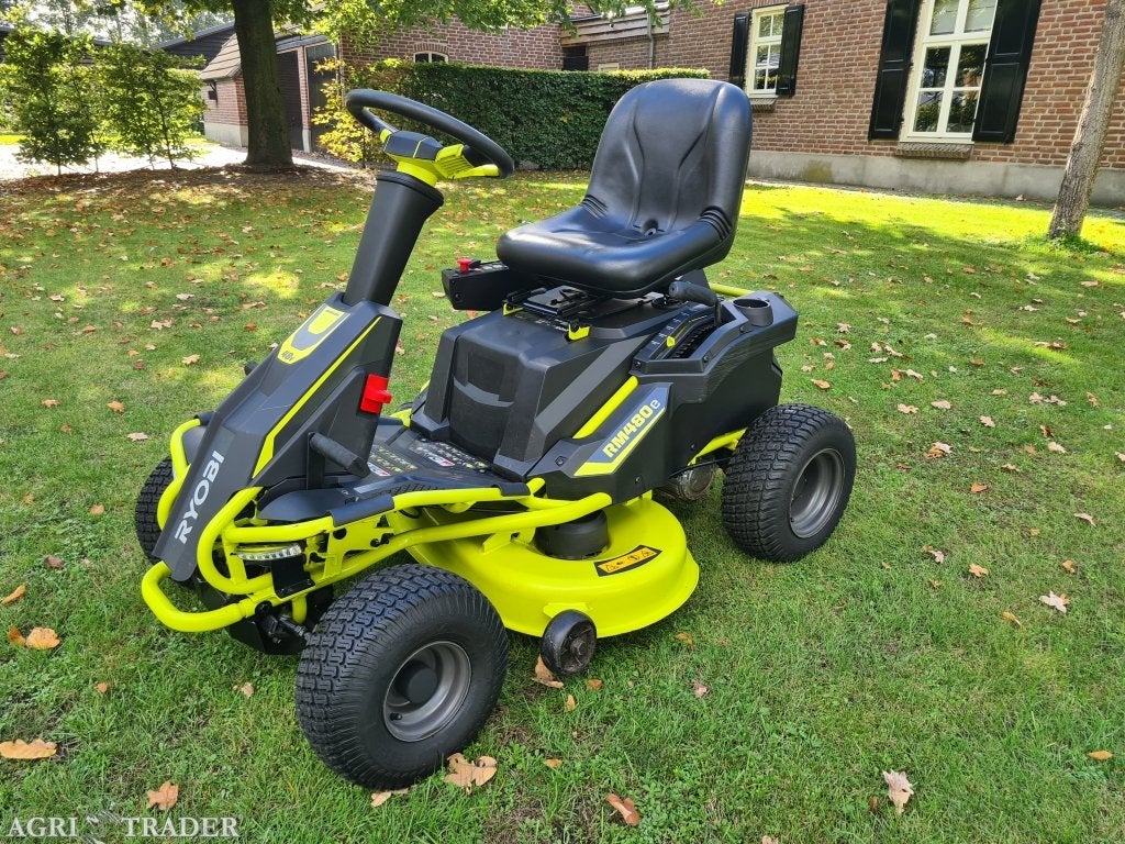 Ryobi RM 480 e accu zitmaaier 96 cm maaidek nieuwe accu's, Tuin en Terras, Ophalen, Gebruikt, -, Niet opgegeven