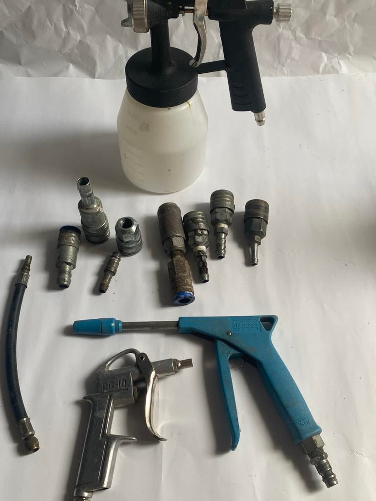 Spuitpistool en luchtgereedschap accessoires, Ophalen, Gebruikt