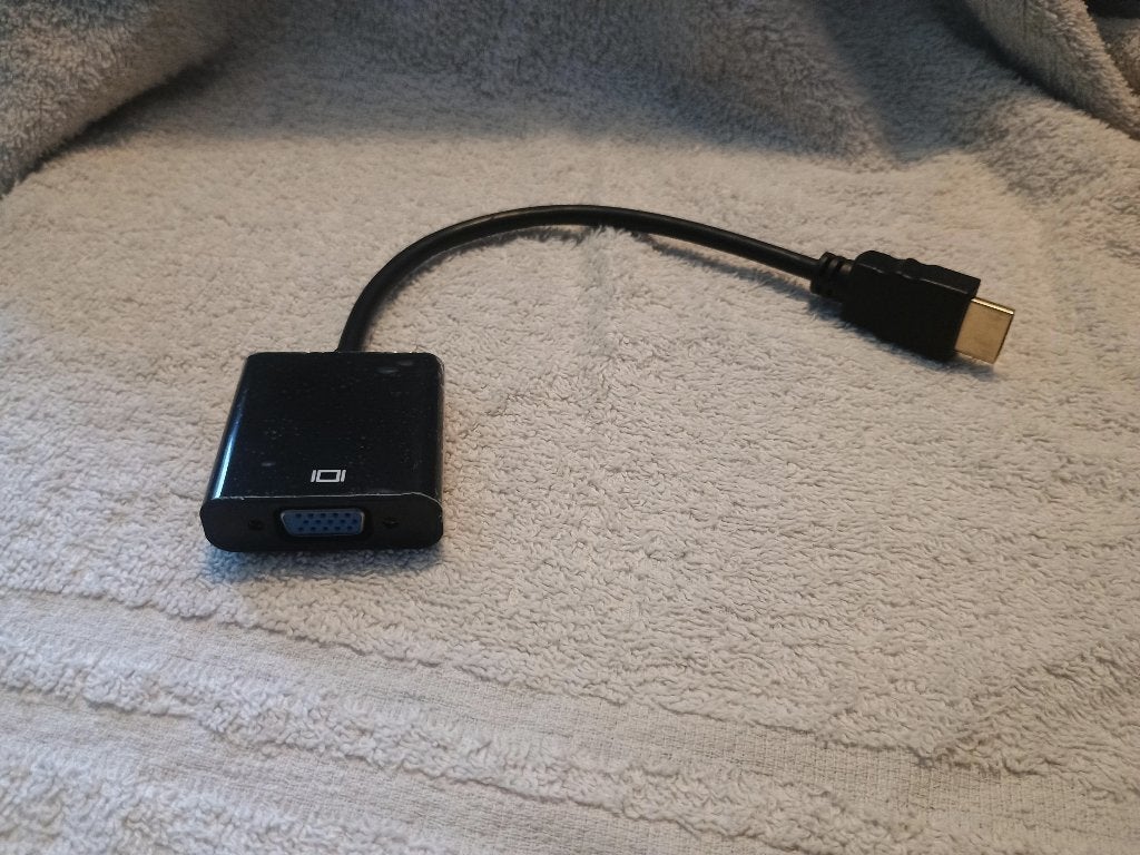 Generieke HDMi naar VGA adapters, Ophalen of Verzenden, Zo goed als nieuw, Minder dan 2 meter, HDMI-kabel