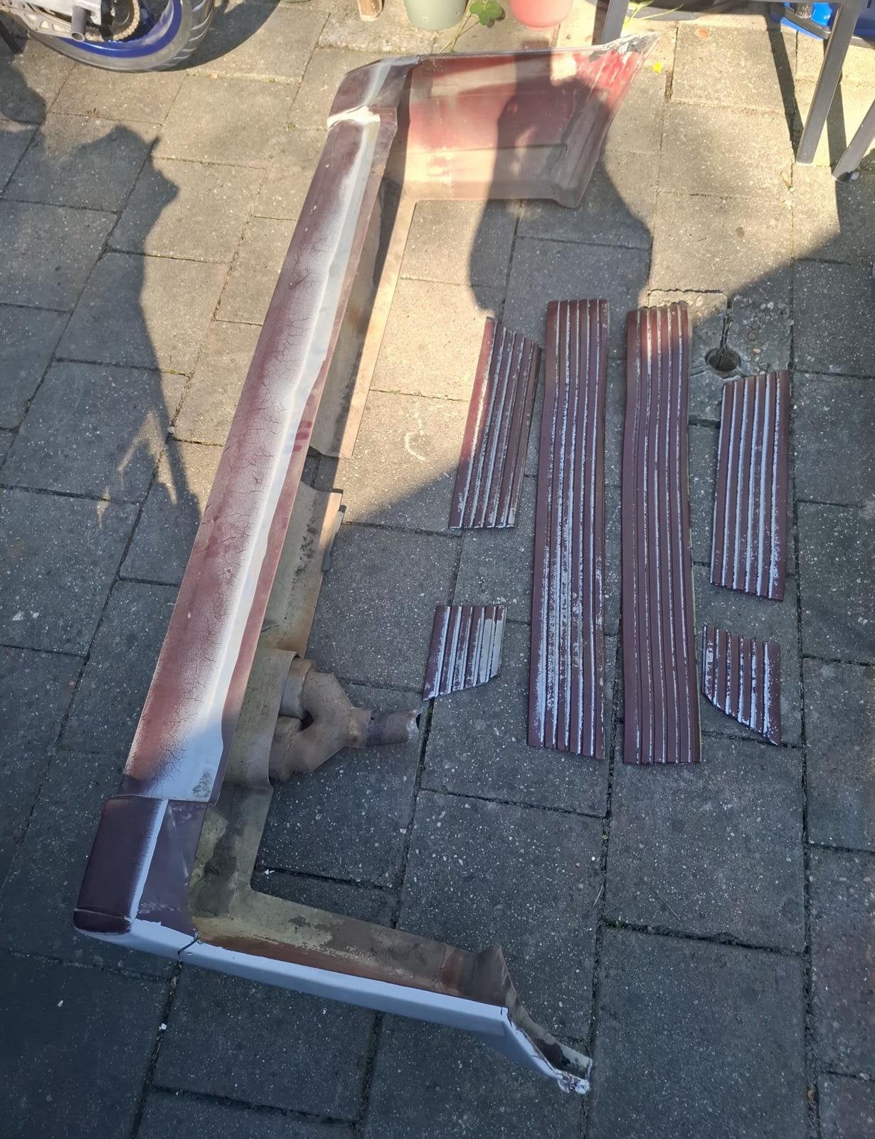 Jeep XJ performance BBS spoiler pakket, Ophalen