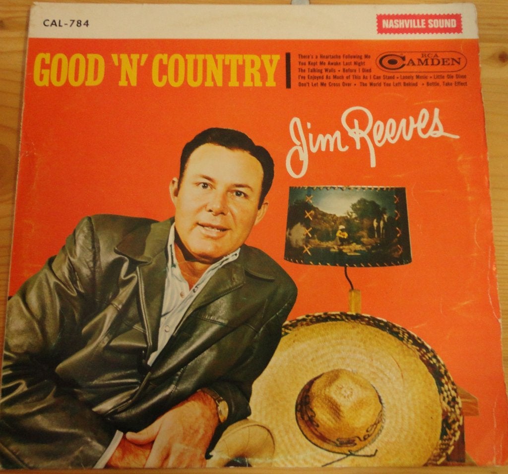 Jim Reeves -Good .n Country (LP), Cd's en Dvd's, Vinyl | Country en Western, Ophalen of Verzenden, Gebruikt, 12 inch, LP