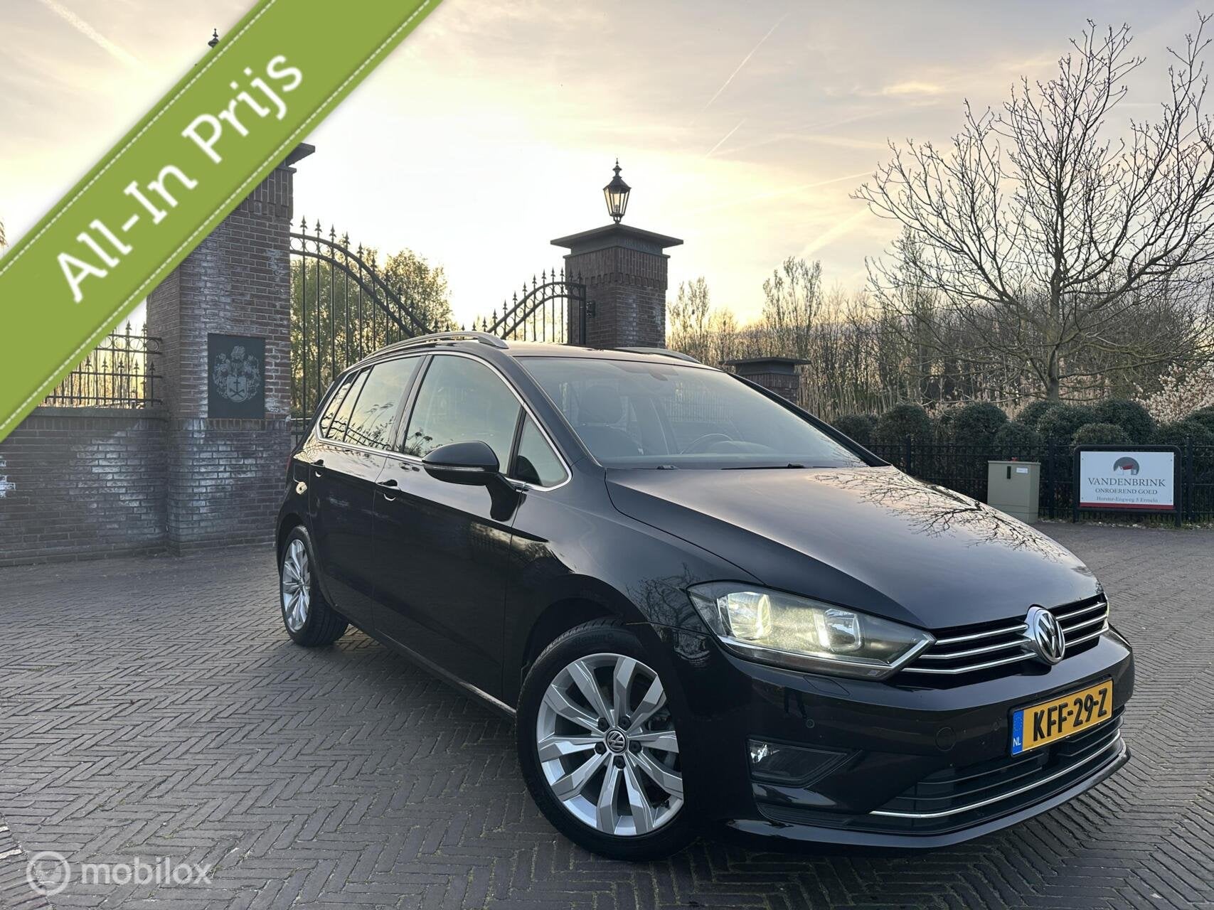 Volkswagen Golf Sportsvan 1.4 TSI Highline DSG Trekhaak✅, Auto's, Gebruikt, 4 cilinders, Alcantara, Zwart