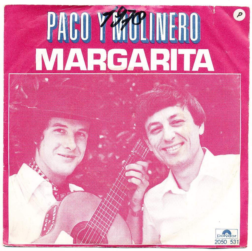 Paco y Molinero - Margarita / Dos caracoles, Ophalen of Verzenden, Gebruikt
