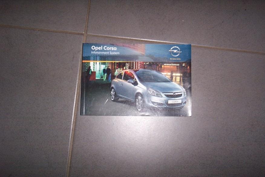Radio/infotainment boekje OPEL CORDA D   2006/2014, Ophalen of Verzenden