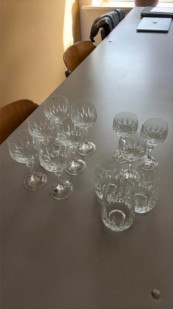 Kristallen borrel glaasjes, Antiek en Kunst, Antiek | Glas en Kristal, Ophalen