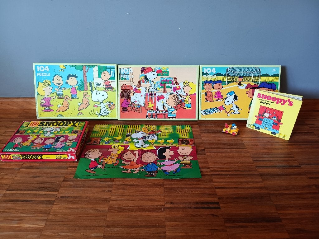 Set Snoopy, jaren 60-80, Ophalen of Verzenden, Zo goed als nieuw