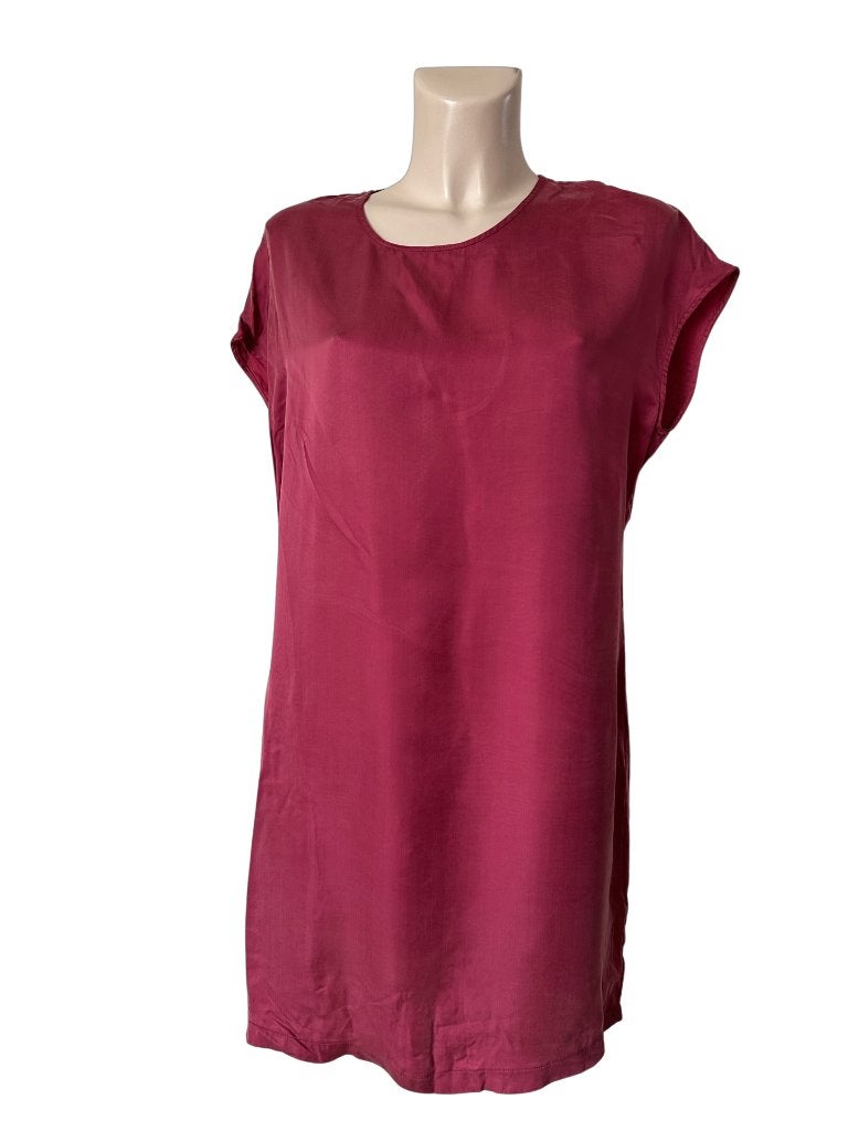Femmes du Sud jurk S, Kleding | Dames, Ophalen of Verzenden, Zo goed als nieuw, Rood, Onder de knie
