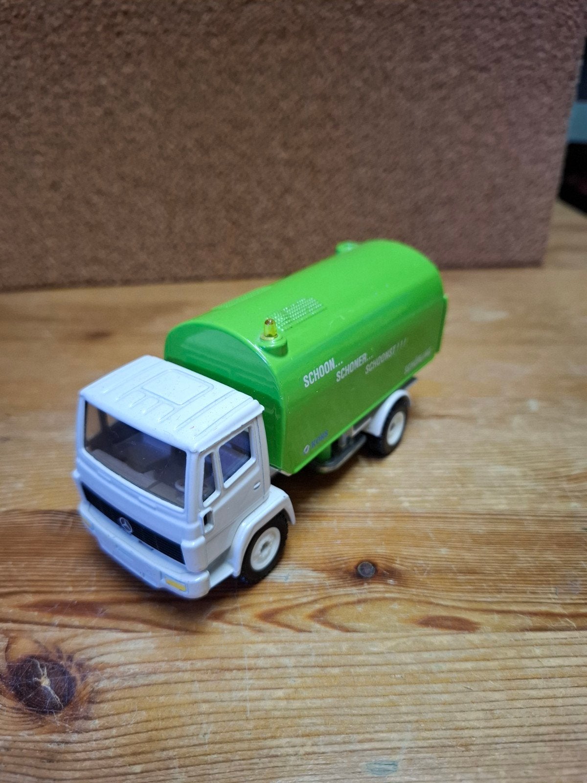 Siku Mercedes veegwagen, Ophalen of Verzenden, Gebruikt, Bus of Vrachtwagen, SIKU