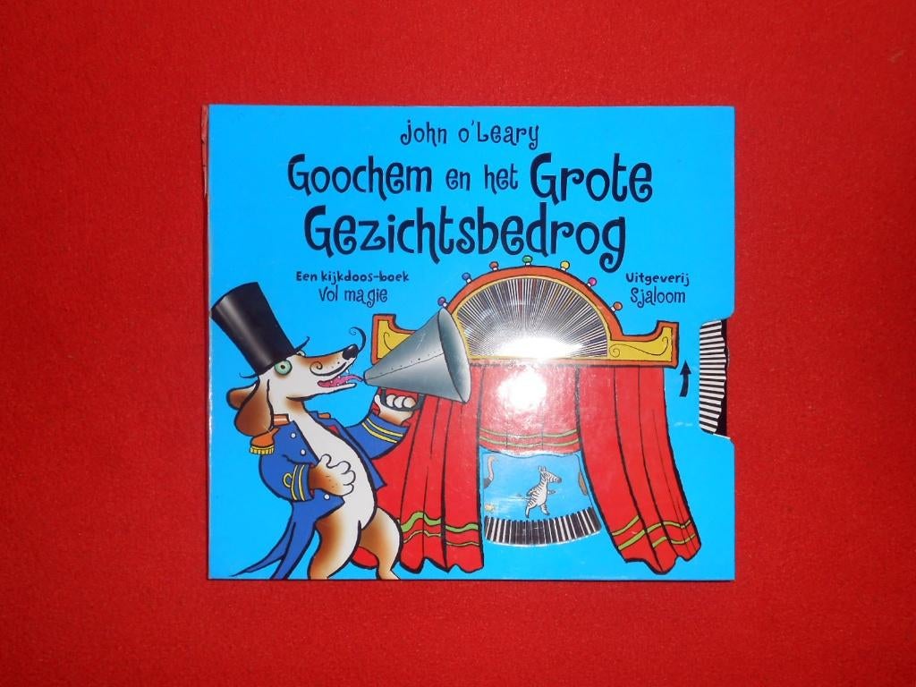 Goochem en het Grote gezichtsbedrog (Kijkdoos-boek), Ophalen of Verzenden, Gelezen, Fictie algemeen