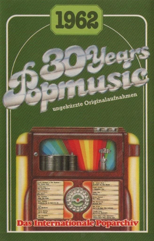 Cassettebandje Various – 30 Years Popmusic 1962, Ophalen of Verzenden, Gebruikt, 1 bandje