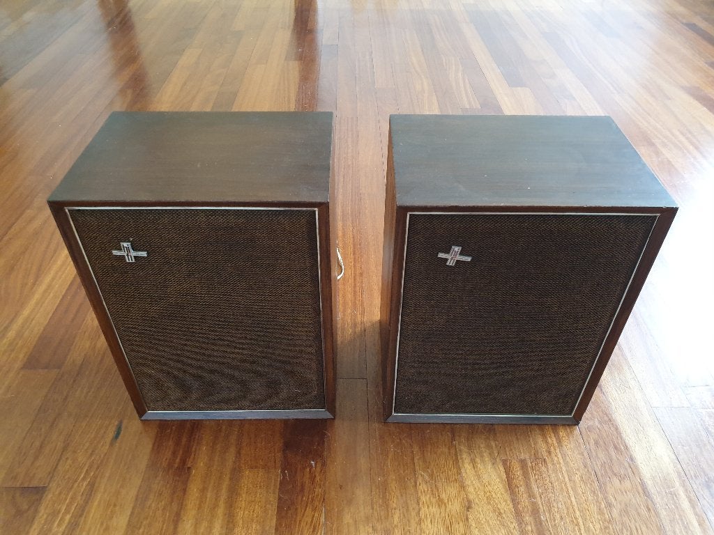 Philips boxen (2 stuks) vintage, Ophalen, Gebruikt, Minder dan 60 watt, Philips
