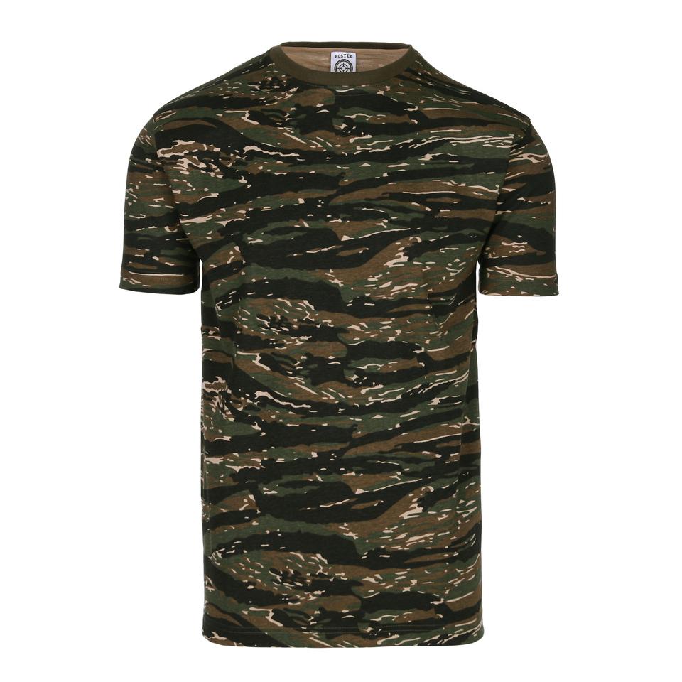 T-shirt camouflage army style zomer kleding heren, Ophalen of Verzenden, Nieuw, Overige maten, Overige kleuren