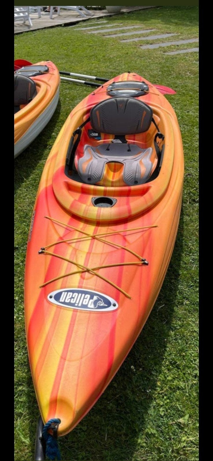 Pelican Kajak met peddel - 305 cm, 130 kg draagvermogen, Watersport en Boten, Kajaks, Ophalen
