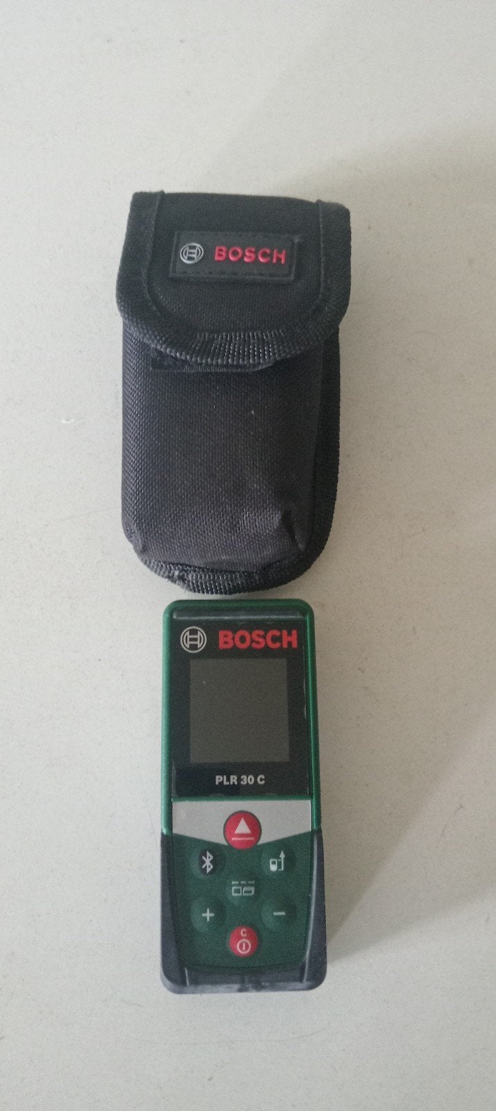BOSCH BLUETOOTH LASER AFSTANDMETER 30 METER.
NIEUW., Ophalen of Verzenden, Nieuw, Afstand