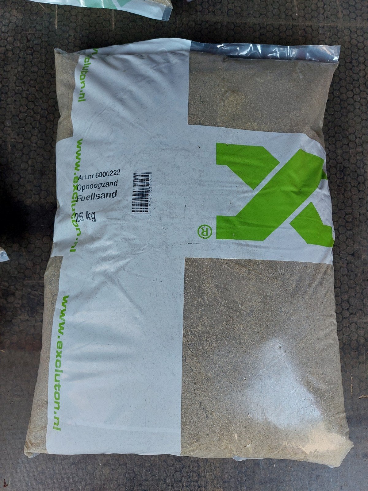 ophoogzand 25 kilo zakken 4 stuks te koop aangeboden voor 6€, Tuin en Terras, Ophalen, Nieuw, Ophoogzand