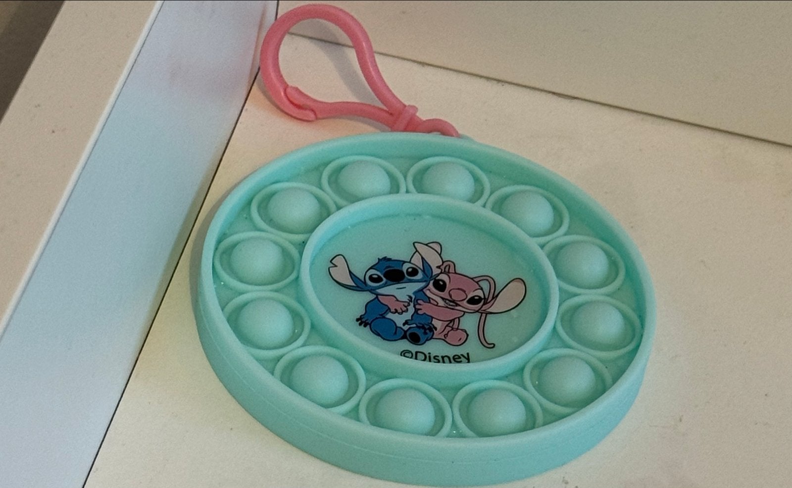 Pop It Sleutelhanger Stitch & Angel Disney, Ophalen, Zo goed als nieuw