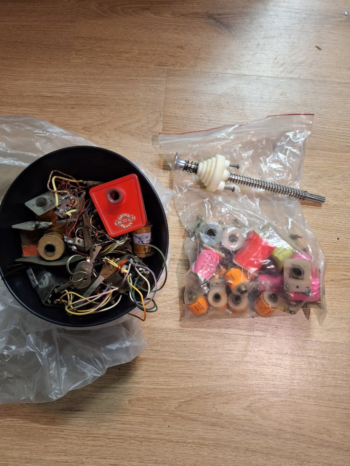 Bally Meteor, Zaccaria, Inder  spoelen en onderdel, Ophalen of Verzenden
