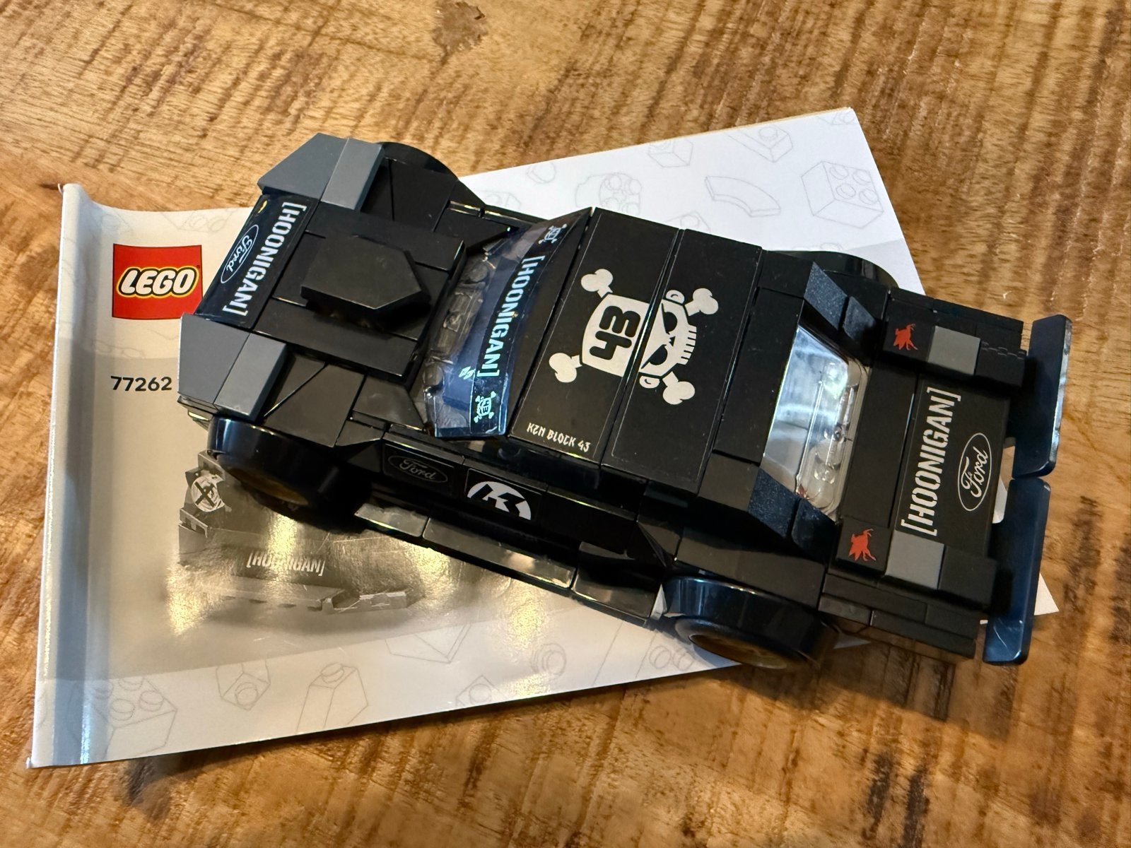 LEGO Speed Champions Ford Mustang Hoonicorn (77262), Ophalen of Verzenden, Zo goed als nieuw, Overige merken