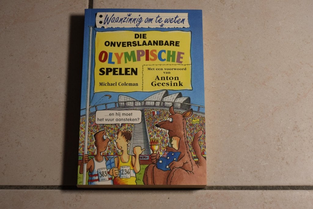 Waanzinnig om te weten: Die onverslaanbare Olympische Spelen, Ophalen of Verzenden, Zo goed als nieuw, Non-fictie