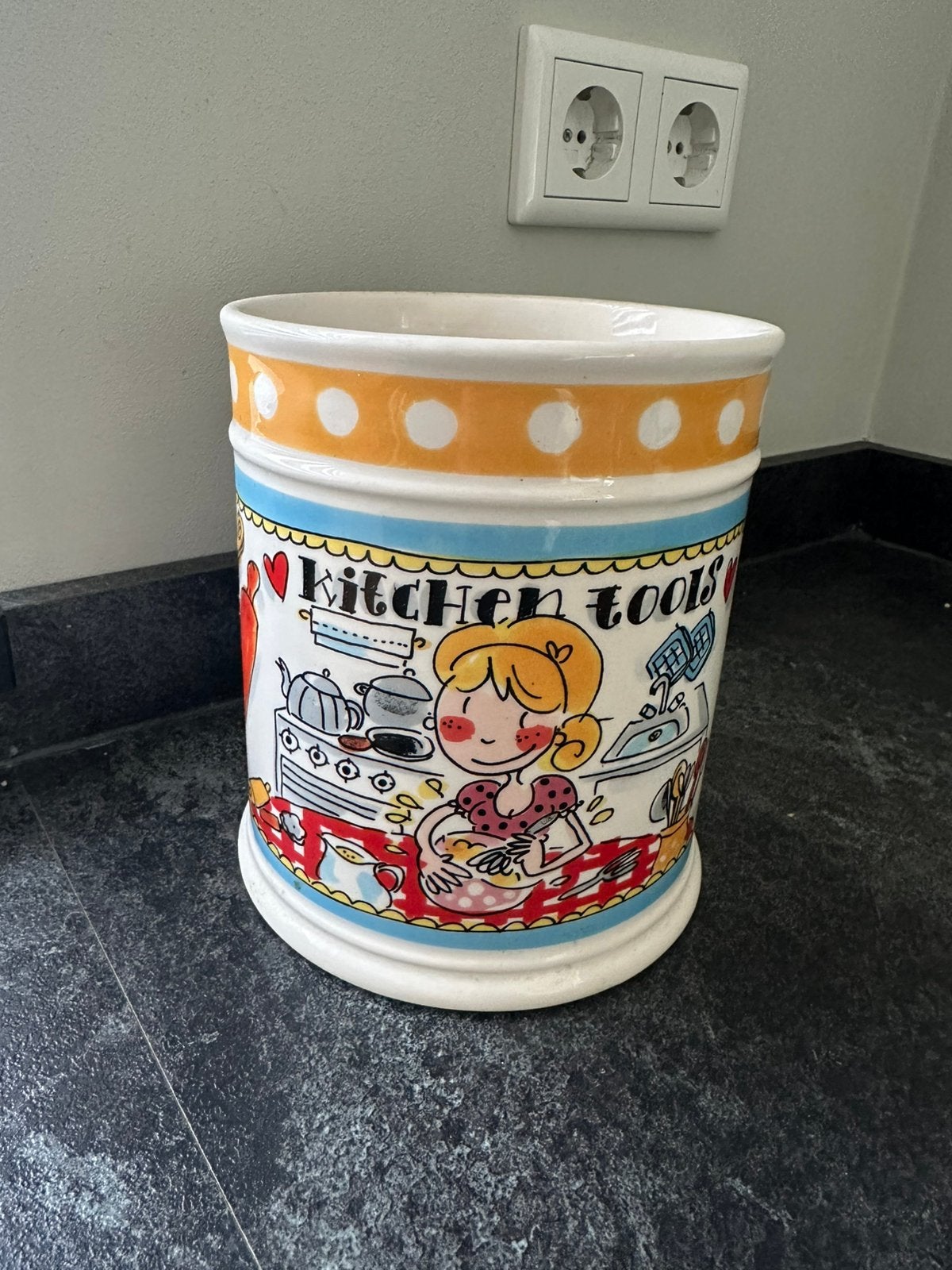 Blond Amsterdam Pollepelpot / Keukengereedschaphouder, Blond Amsterdam, Overige typen, Ophalen of Verzenden, Zo goed als nieuw