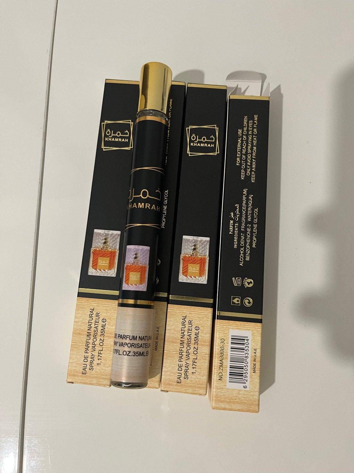 Partij Khamrah Eau de Parfum Natural Spray Vaporisateur 35ml, Ophalen of Verzenden, Nieuw