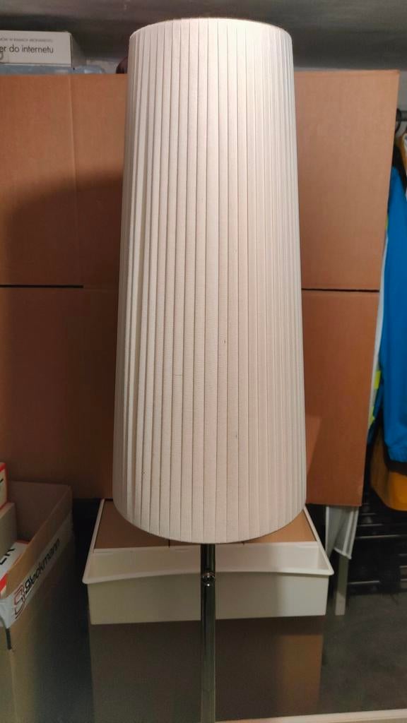 Ikea Lunta Vloerlamp - Dimbaar, 163x30 cm, Gebruikt, Ophalen of Verzenden, Stof, Modern, Tijdloos