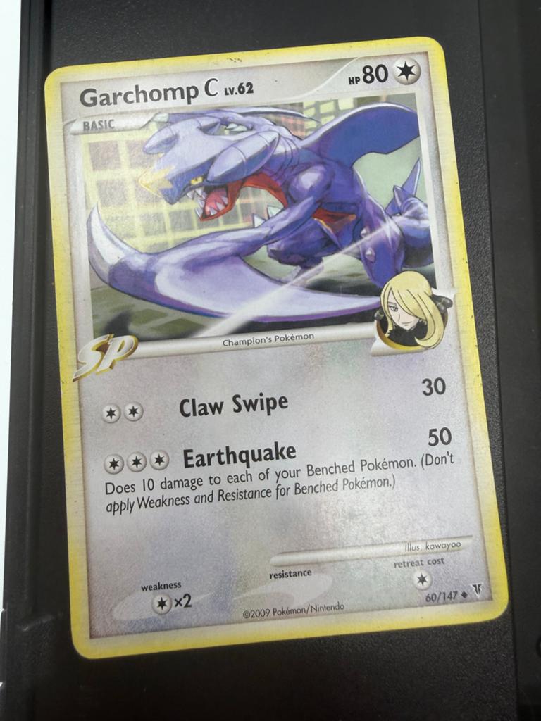 Garchomp C Lv.62 Pokémon kaart - Champion's Pokémon, Ophalen of Verzenden, Gebruikt, Losse kaart