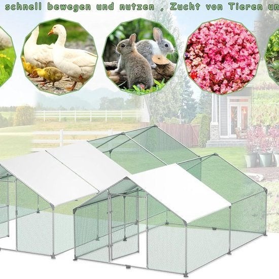 Kippenhok – Kippenren – Pluimveehok – Kippenkooi, Corvance B.V., Verzenden, Nieuw, Corvancebol@gmail.com