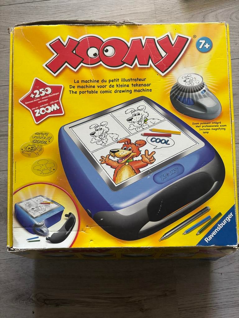 Xoomy tekentafel met figuren zonder pen, Ophalen of Verzenden, Zo goed als nieuw, Knutselen, Met licht