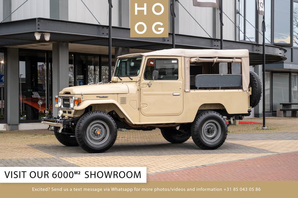 Toyota Land Cruiser FJ43 4.2 (bj 1984), Auto's, 137 pk, Beige, Bedrijf, Handgeschakeld