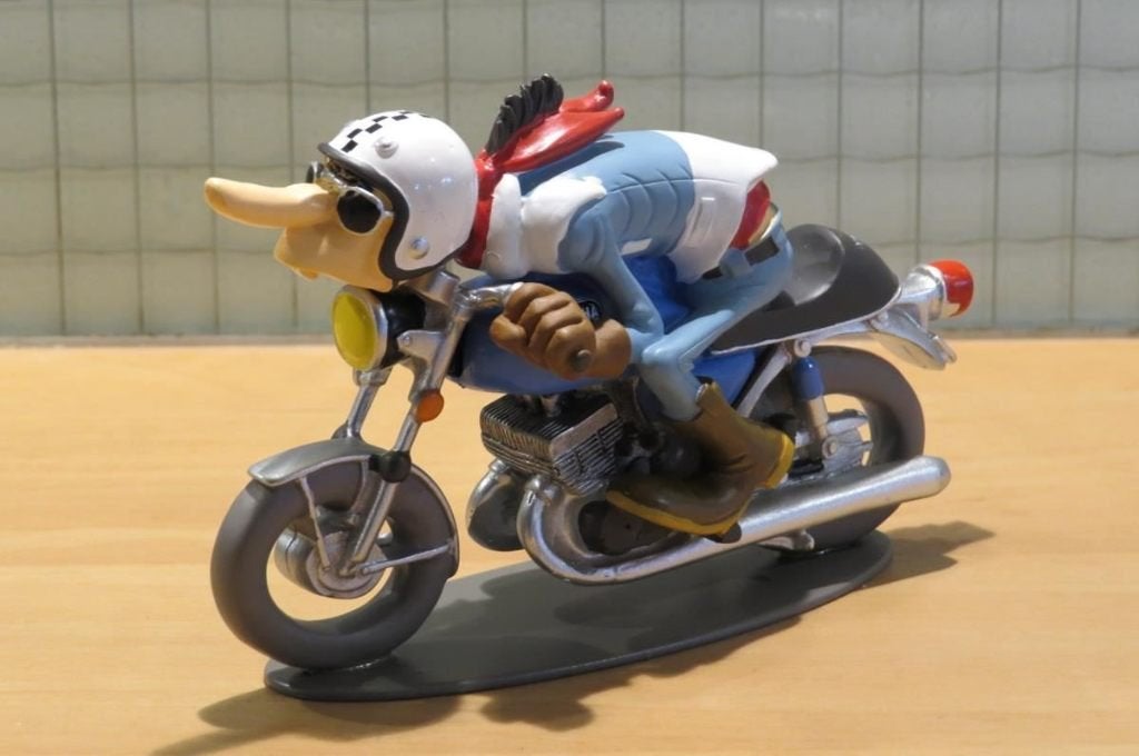 Joe Bar Kevin Laburne Yamaha 125 AS3 1:18 jb126, Ophalen of Verzenden, Nieuw, Overige typen