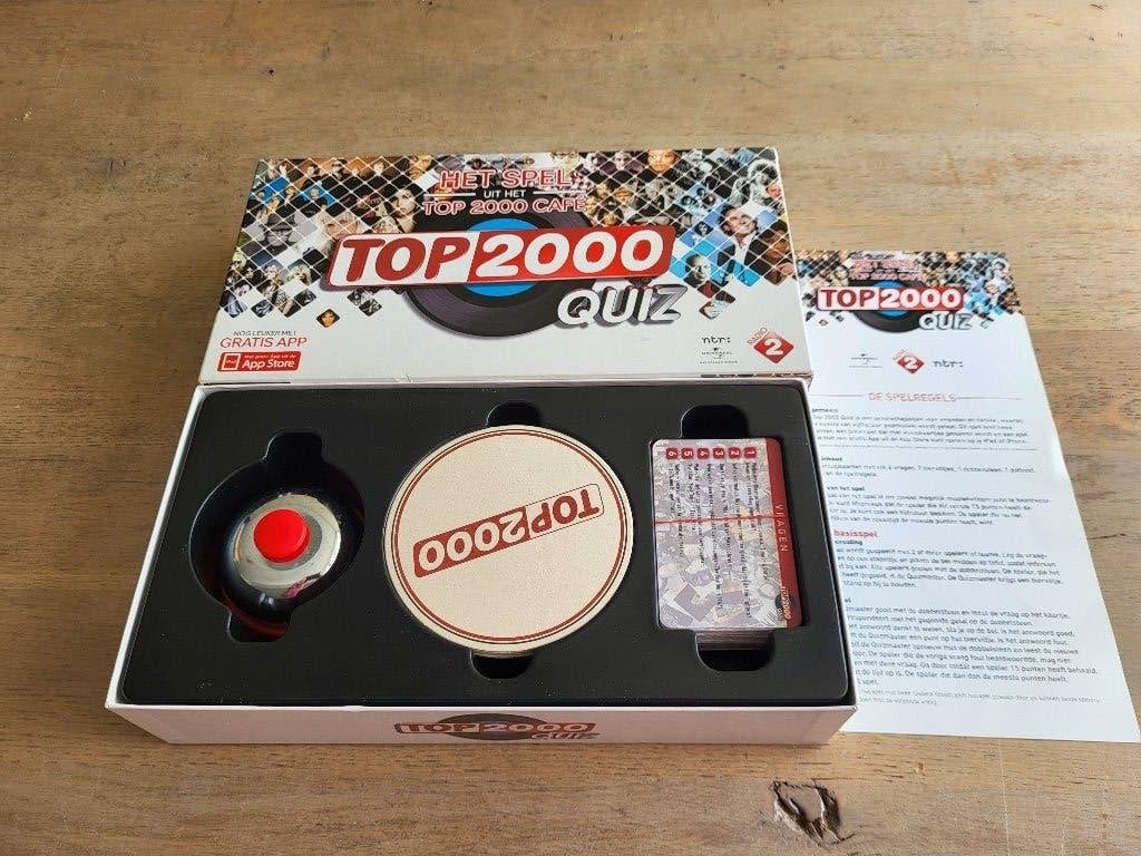 Top 2000 Quiz - Het spel uit het Top 2000 Café, Vijf spelers of meer, Ophalen of Verzenden, Zo goed als nieuw, NTR / Universal Music