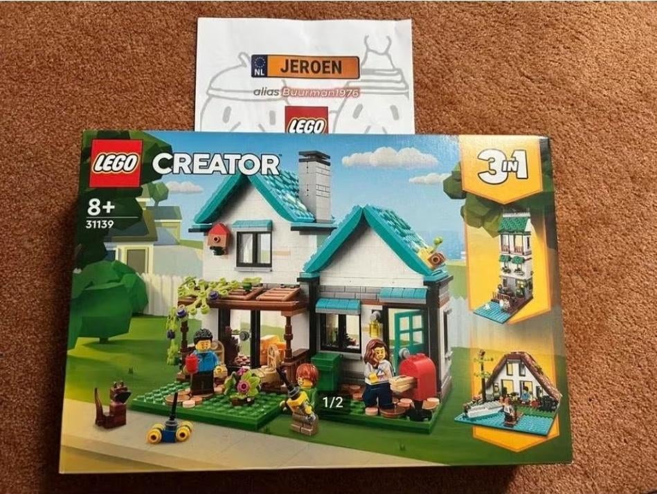 Lego CREATOR 31139 Knus huis 3in1 (nieuw & misb), Lego, Nieuw, Ophalen of Verzenden, Compleet